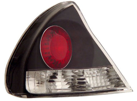 Xmitsubishi Mirage 99-02 Tail Lamps / Lights Black Euro Performance