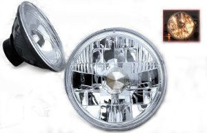 5 inch round universal conversion head light - clear performance