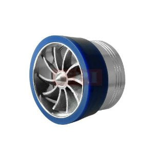 3 Inch Intake Single Side Turbo Fan - Blue