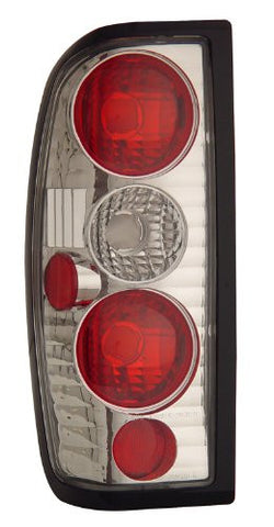 NISSAN FRONTIER 98-04 TAIL LAMPS / LIGHTS CHROME Euro Performance 1 SET RH & LH 1998,1999,2000,2001,2002,2003,2004
