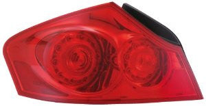 Nissan G-35 4D 07-08 Tail Light  Tail Lamp Driver Side Lh