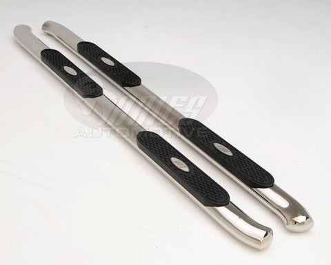 Chevrolet Traverse Chevrolet Traverse Oval Tubes Stainless Nerf Bars & Tube Side Step Bars Stainless Products Performance 1 Set Rh & Lh