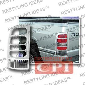 Dodge 1994-2001 Ram Chrome Tail Light Bezel Performance 1 Set Rh & Lh 1994,1995,1996,1997,1998,1999,2000,2001