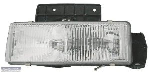 Gmc 85-05 Safari Van Headlight Assy Lh  W/ Mounting Panel (Composite Type)