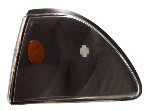 Ford Mustang 87-93 Corner Lamps/ Lights Euro Black Amber Euro Performance