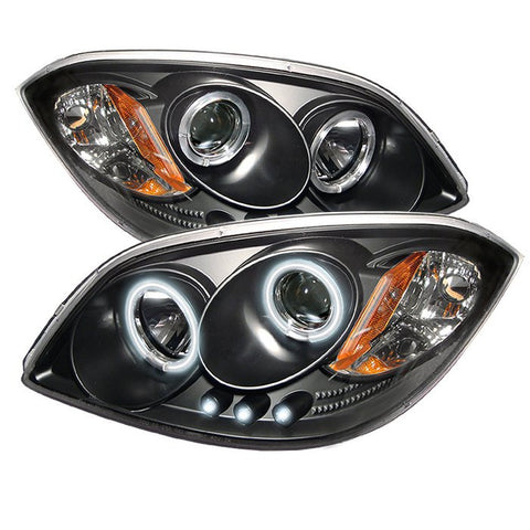 Pontiac Pursuit 05-06 Projector Headlights - CCFL Halo - LED ( Replaceable LEDs ) -z