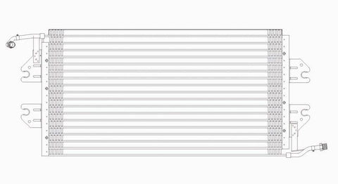 Chevy 96-02 Chevy Express/ Gmc Savana Ac Condenser (Serp) (1) Pc Replacement 1996,1997,1998,1999,2000,2001,2002