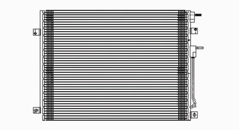 Dodge 00-03 Dodge Durango Ac Condenser (Pfc) (1) Pc Replacement 2000,2001,2002,2003