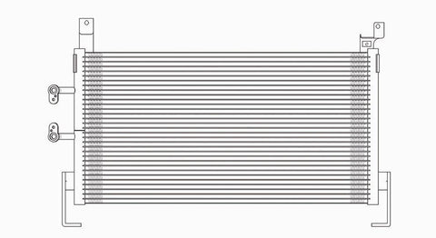 Dodge 00-05 Dodge /Pm Neon /Sx 2.0L Ac Condenser (Pfc) (1) Pc Replacement 2000,2001,2002,2003,2004,2005