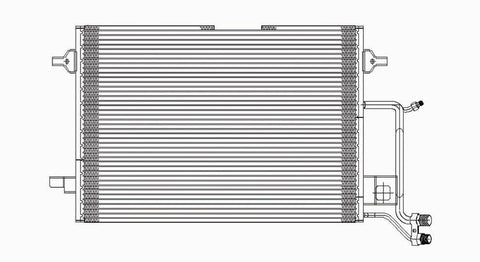 Audi 98-04 Audia.6 2.8L/3.0L Ac Condenser (Pfc) (1) Pc Replacement 1998,1999,2000,2001,2002,2003,2004