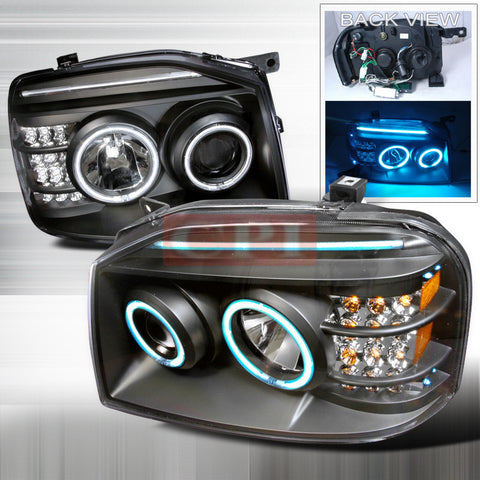 Frontier 2001-2004 Frontier Projector Head Lamps/ Headlights Led-d