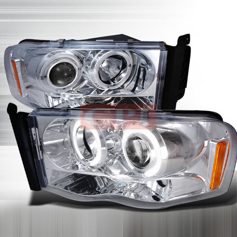 Dodge 02-05 Dodge Ram Ccfl Projector Headlight-z