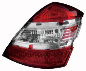Mercedes Benz  S-Clas W221  07- Tail Light (Usa)(W/Silver Bezel) Tail Lamp Driver Side Lh