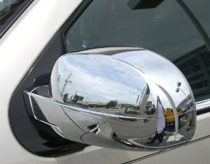 Gm Yukon 07-10 Gm Yukon Mirror Covers Chrome Accessories Side View Mirrors Performance 1 Set Rh & Lh 2007,2008,2009,2010