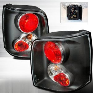 Volkswagen 1997-2000 Vw Passat 5Dr Tail Lights /Lamps Black
