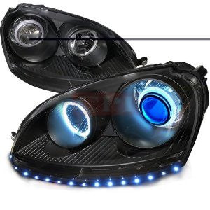 Vw Golf V Ccfl Projector Headlights Performance Conversion Kit-d