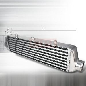 Universal Front Mount Intercooler 27X6X2.5 Inch PERFORMANCE