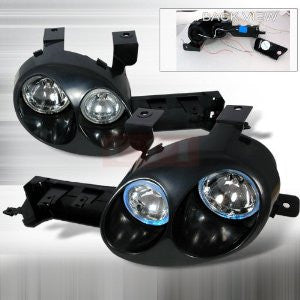 Dodge 1995-1999 Neon Ralli-Style Halo Projector Head Lamps/ Headlights