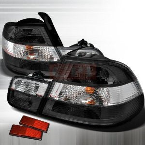 Bmw 00-03 Bmw E46 3Series 2Dr Smoke Clear Tail Lights