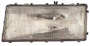 Dodge Spirit 89-95/Cr Lebaron 90-94/Pm Aclaim 89-95 Headlight  Lh Head Lamp Driver Side Lh