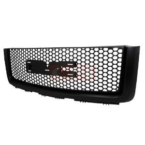 Gmc 07-12 Gmc Sierra Front Upper Grille Mesh Black