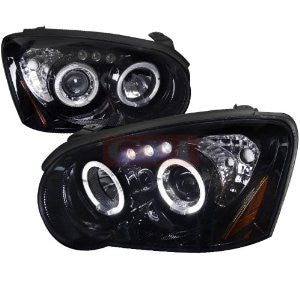 Subaru 04-05 Impreza Smoked Lens Gloss Black Housing Projector Headlights Performance 1 Set Rh & Lh 2004,2005