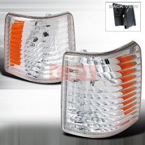 JEEP 93-98 GRAND CHEROKEE CORNER LIGHT BLACK   1 SET RH & LH 1993,1994,1995,1996,1997,1998
