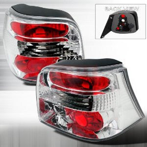 Volkswagen 1999-2004 Vw Golf Iv Tail Lights /Lamps - Chrome