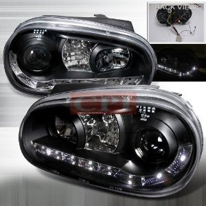 Volkswagen 1999-2003 Vw Golf Projector Head Lamps/ Headlights 1 Set Rh&Lh Performance 1999,2000,2001,2002,2003