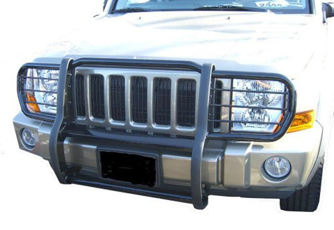 Chevrolet Silverado 1500 2007 Chevrolet Silverado 1500 Classic One Piece Grill/Brush Guard Black Grille Guards & Bull Bars Stainless Products Performance
