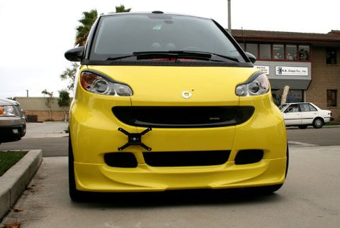Universal ALL License Plate Relocation Brcket for smart car and mini cooper Tube Bumper License Plate Frames Chrome Accessories PERFORMANCE