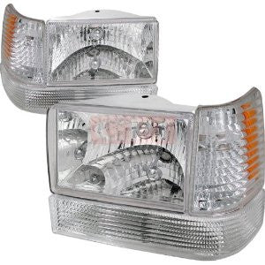 Jeep Grand Cherokee Combo Grand Cherokee Headlight & Bumper Light & Corner Lamp Performance conversion kit