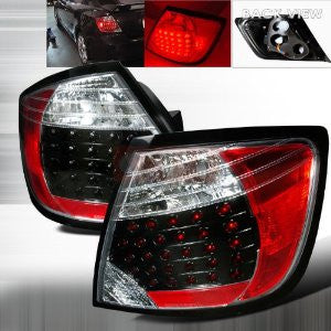 Scion 2004-2006 Scion Tc Led Tail Lights /Lamps - Black