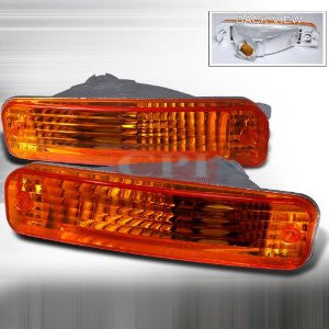 ACURA 1990-1991 ACURA INTEGRA TURN SIGNAL/ BUMPER LIGHTS/ LAMPS -AMBER EURO PERFORMANCE 1 SET RH & LH 1990,1991