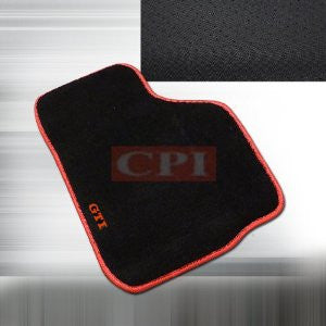 VOLKSWAGEN 99-04 GOLF FLOOR MAT WITH LOGO PERFORMANCE 1 SET RH & LH 1999,2000,2001,2002,2003,2004