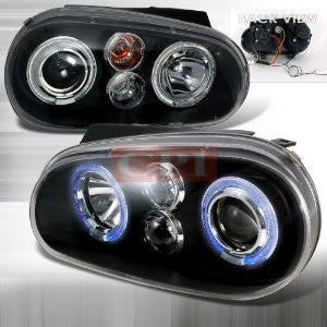 VOLKSWAGEN 1999-2003 VW GOLF PROJECTOR HEAD LAMPS/ HEADLIGHTS BC 1 SET RH&LH PERFORMANCE 1999,2000,2001,2002,2003