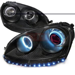 Vw Golf V Ccfl Projector Headlights Performance Conversion Kit-z