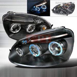 VOLKSWAGEN 2006-2008 VW GOLF 5 GTI / JETTA /RABBIT PROJECTOR HEAD LAMPS/ HEADLIGHTS 1 SET RH&LH PERFORMANCE 2006,2007,2008