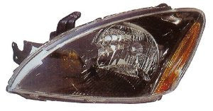 Mitsubishi Lancer 04-07 Sedan Headlight  (Rally Model)W/Abs(Black Rim) Head Lamp Passenger Side Rh