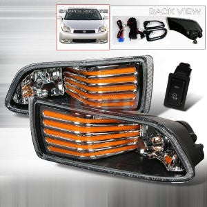 SCION 2004-2009 SCION TC OEM STYLE FOG LIGHTS/ LAMPS - CLEAR PERFORMANCE 1 SET RH & LH 2004,2005,2006,2007,2008,2009