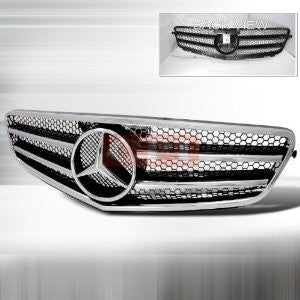 MERCEDES 2007-2008 BENZ W204 C CLASS GRILLE CL LOOK PERFORMANCE
