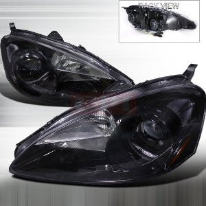 Acura 05-06 Rsx Halo Projector Headlight Black