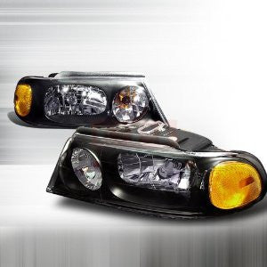Lincoln 1998-2002 Lincoln Navigator Headlights/ Head Lamps-Euro Style