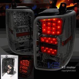 JEEP 93-96 JEEP GRAND CHEROKEE - SMOKE LED TAIL LIGHTS/ LAMPS - PERFORMANCE 1 SET RH & LH 1993,1994,1995,1996