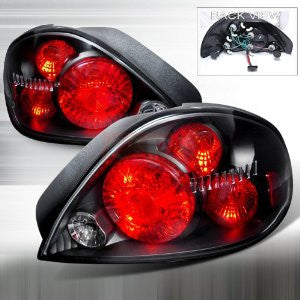 PONTIAC 1999-2005 PONTIAC GRAND AM BLACK TAIL LIGHTS /LAMPS 1 SET RH&LH PERFORMANCE 1999,2000,2001,2002,2003,2004,2005