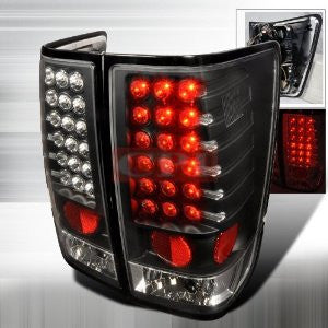 Nissan 04-07 Nissan Titan Led Tail Lights - Black