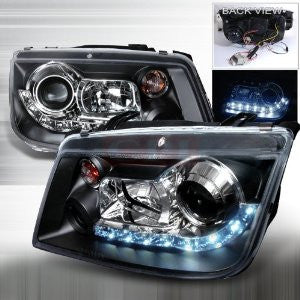 Volkswagen 1999-2004 Vw Jetta 4 Projector Head Lamps/ Headlights