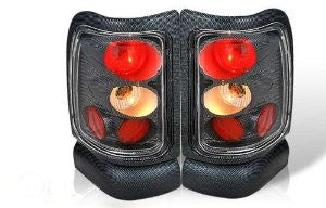 94-01 DODGE RAM PICK UP ALTEZZA TAIL LIGHT - CARBON FIBER / CLEAR (RF006-CARBON FIBER) performance