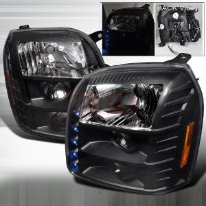 Gmc 07-10 Gmc Yukon Denali - Black Projector Head Lights/ Lamps -