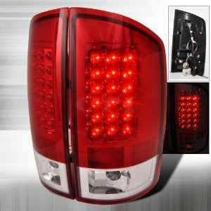 Dodge 02-05 Dodge Ram Led Tail Lights - Red